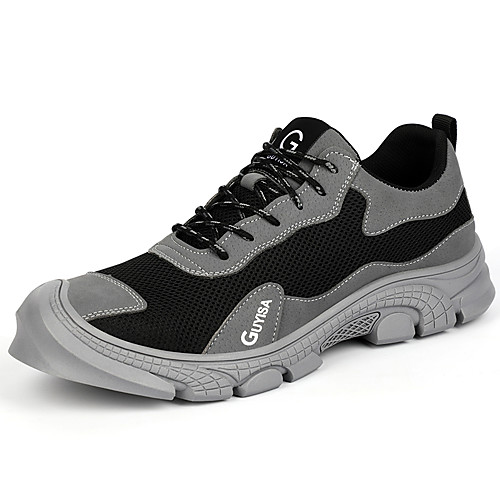 Safety Sneakers Steel Toe Cap Work Boots For Mens Sporty Office & Career Mesh Breathable Non-slipping Wear Proof Booties Ankle Boots Summer Fall Spring
Safety Sneakers Steel Toe Cap Work Boots For Mens Sporty Office & Career Mesh Breathable Non-slipping Wear Proof Booties Ankle Boots Summer Fall Spring