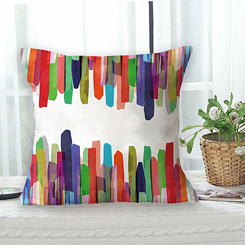Rainbow Colorful Double Side Cushion Cover 1PC Soft Decorative Square Throw Pillow Cover Cushion Case Pillowcase for Sofa Bedroom Livingroom Outdoor Superior Quality Machine Washable Outdoor Cushion for Sofa Couch Bed Chair
Rainbow Colorful Double Side Cushion Cover 1PC Soft Decorative Square Throw Pillow Cover Cushion Case Pillowcase for Sofa Bedroom Livingroom Outdoor Superior Quality Machine Washable Outdoor Cushion for Sofa Couch Bed Chair
