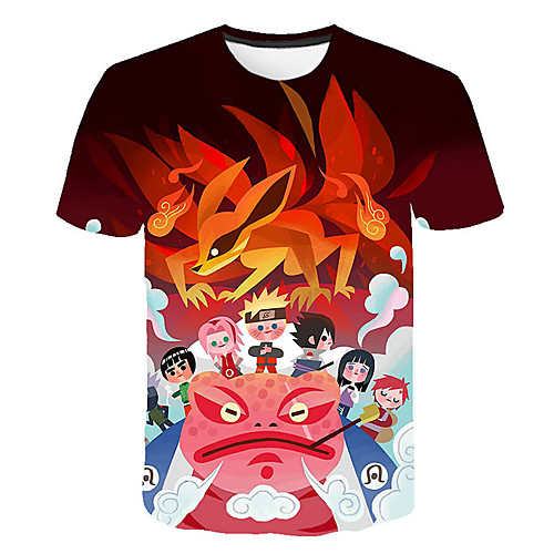 Inspired by Naruto Akatsuki Anime Cartoon Polyester / Cotton Blend 3D 3D Harajuku Graphic T-shirt For Women's / Men's
Inspired by Naruto Akatsuki Anime Cartoon Polyester / Cotton Blend 3D 3D Harajuku Graphic T-shirt For Women's / Men's