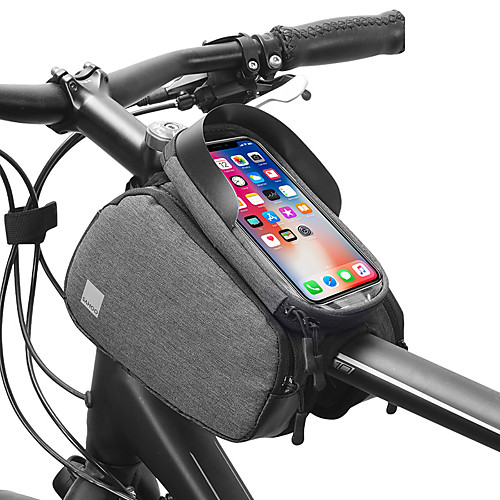 Bike Frame Bag Top Tube Waterproof Portable Quick Dry Bike Bag 300D Polyester Bicycle Bag Cycle Bag Cycling Outdoor Exercise
Bike Frame Bag Top Tube Waterproof Portable Quick Dry Bike Bag 300D Polyester Bicycle Bag Cycle Bag Cycling Outdoor Exercise