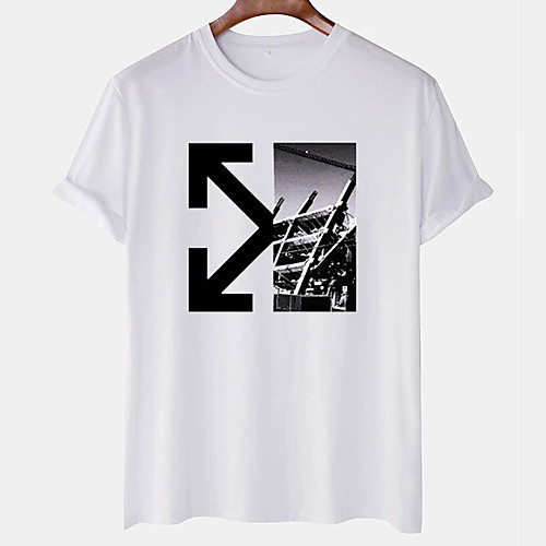 Men's Unisex Tee T shirt Hot Stamping Graphic Prints Arrow Plus Size Print Short Sleeve Casual Tops Cotton Basic Designer Big and Tall White
Men's Unisex Tee T shirt Hot Stamping Graphic Prints Arrow Plus Size Print Short Sleeve Casual Tops Cotton Basic Designer Big and Tall White
