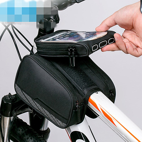 ROCKBROS Cell Phone Bag Bike Frame Bag Top Tube 6 inch Reflective Logo Rainproof Cycling for iPhone X iPhone XR iPhone XS Black Mountain Bike MTB Bike / Cycling / iPhone XS Max
ROCKBROS Cell Phone Bag Bike Frame Bag Top Tube 6 inch Reflective Logo Rainproof Cycling for iPhone X iPhone XR iPhone XS Black Mountain Bike MTB Bike / Cycling / iPhone XS Max