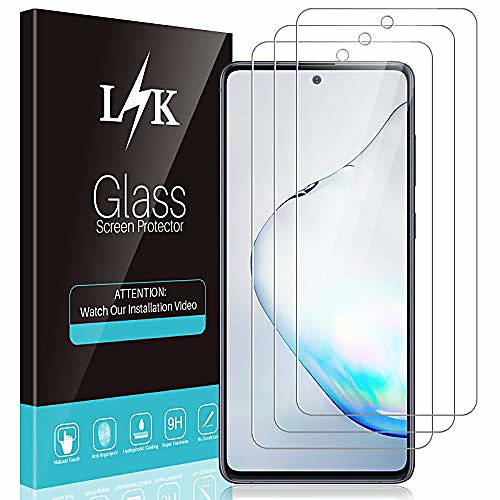 Phone Screen Protector For SAMSUNG Note 10 Lite Tempered Glass 3 pcs High Definition (HD) Front Screen Protector Phone Accessory
Phone Screen Protector For SAMSUNG Note 10 Lite Tempered Glass 3 pcs High Definition (HD) Front Screen Protector Phone Accessory