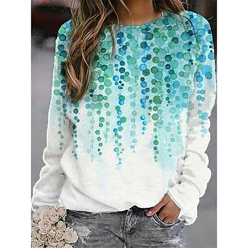 Women's Sweatshirt Pullover Plants Graphic Prints Print Casual Daily Sports 3D Print Sportswear Streetwear Hoodies Sweatshirts Loose Blue Green
Women's Sweatshirt Pullover Plants Graphic Prints Print Casual Daily Sports 3D Print Sportswear Streetwear Hoodies Sweatshirts Loose Blue Green