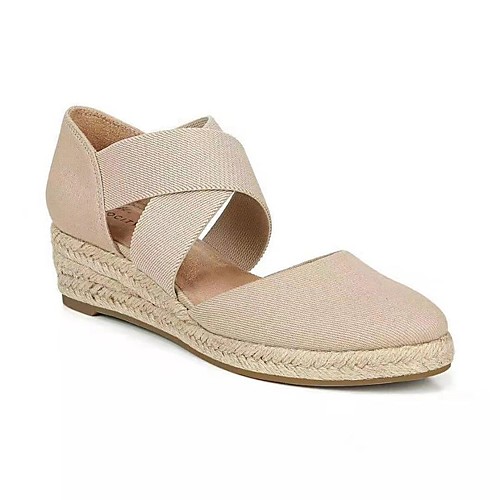 Women's Loafers & Slip-Ons Wedge Heel Round Toe PU Color Block Yellow Red Black
Women's Loafers & Slip-Ons Wedge Heel Round Toe PU Color Block Yellow Red Black