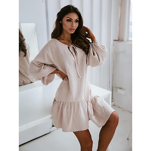 2021 aliexpress wish amazon new spring and summer bubble sleeve fashionable cotton and linen wide loose dress
2021 aliexpress wish amazon new spring and summer bubble sleeve fashionable cotton and linen wide loose dress
