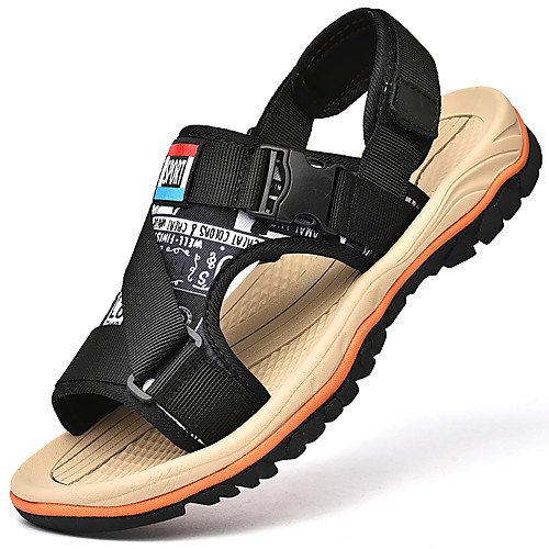 Men's Sandals Sporty Look Flat Sandals Sporty Casual Classic Daily Outdoor Synthetics Breathable Non-slipping Height-increasing Booties / Ankle Boots Khaki Black Brown Color Block Fall Summer
Men's Sandals Sporty Look Flat Sandals Sporty Casual Classic Daily Outdoor Synthetics Breathable Non-slipping Height-increasing Booties / Ankle Boots Khaki Black Brown Color Block Fall Summer