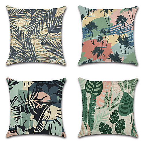 Plant Double Side Cushion Cover 4PC Soft Decorative Square Throw Pillow Cover Cushion Case Pillowcase for Bedroom Livingroom Superior Quality Machine Washable Outdoor Cushion for Sofa Couch Bed Chair Green Yellow
Plant Double Side Cushion Cover 4PC Soft Decorative Square Throw Pillow Cover Cushion Case Pillowcase for Bedroom Livingroom Superior Quality Machine Washable Outdoor Cushion for Sofa Couch Bed Chair Green Yellow