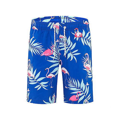 Men's Sporty Casual / Sporty Breathable Soft Holiday Beach Shorts Swim Trucks Pants Flamingo Leaf Short Drawstring Elastic Waist Blue Black
Men's Sporty Casual / Sporty Breathable Soft Holiday Beach Shorts Swim Trucks Pants Flamingo Leaf Short Drawstring Elastic Waist Blue Black