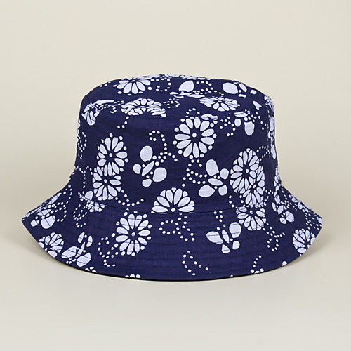 Women's Bucket Hat Dailywear Print Floral Print Navy Blue Hat / Basic / Fall / Summer
Women's Bucket Hat Dailywear Print Floral Print Navy Blue Hat / Basic / Fall / Summer