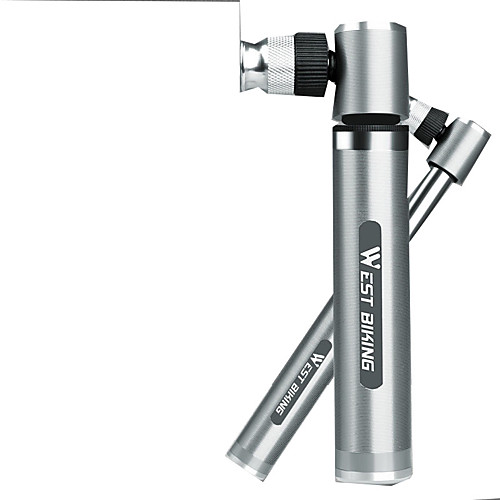 Mini Bike Pump Mini Bike Pump With Gauge Inflated For Road Bike Mountain Bike MTB Folding Bike Recreational Cycling Cycling Bicycle Aluminum Alloy Silver
Mini Bike Pump Mini Bike Pump With Gauge Inflated For Road Bike Mountain Bike MTB Folding Bike Recreational Cycling Cycling Bicycle Aluminum Alloy Silver