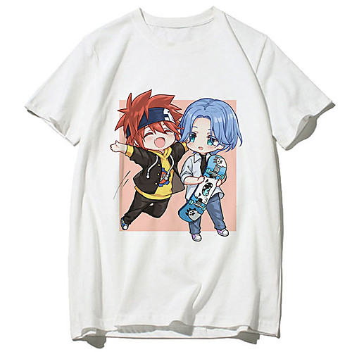 Inspired by SK8 The Infinity Cosplay Anime Cartoon Polyester / Cotton Blend Print Harajuku Graphic Kawaii T-shirt For Women's / Men's
Inspired by SK8 The Infinity Cosplay Anime Cartoon Polyester / Cotton Blend Print Harajuku Graphic Kawaii T-shirt For Women's / Men's
