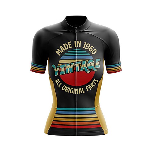 21Grams Women's Short Sleeve Cycling Jersey Summer Spandex Black Bike Top Mountain Bike MTB Road Bike Cycling Sports Clothing Apparel / Stretchy / Athleisure
21Grams Women's Short Sleeve Cycling Jersey Summer Spandex Black Bike Top Mountain Bike MTB Road Bike Cycling Sports Clothing Apparel / Stretchy / Athleisure