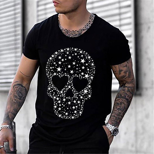 Men's Unisex Tee T shirt Shirt Hot Stamping Graphic Prints Skull Plus Size Zero two Print Short Sleeve Casual Tops Cotton Basic Designer Big and Tall Black
Men's Unisex Tee T shirt Shirt Hot Stamping Graphic Prints Skull Plus Size Zero two Print Short Sleeve Casual Tops Cotton Basic Designer Big and Tall Black