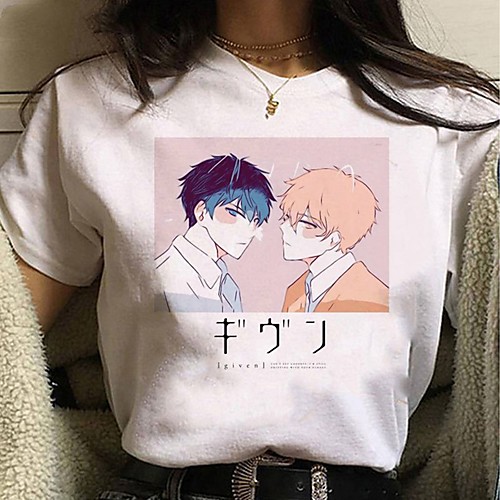 Inspired by Cosplay Cosplay Anime Cartoon Polyester / Cotton Blend Print Harajuku Graphic Kawaii T-shirt For Women's / Men's
Inspired by Cosplay Cosplay Anime Cartoon Polyester / Cotton Blend Print Harajuku Graphic Kawaii T-shirt For Women's / Men's