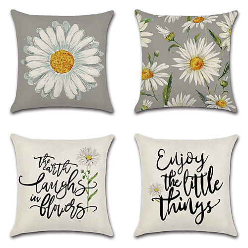 Floral Letter Double Side Cushion Cover 4PC Soft Decorative Square Throw Pillow Cover Cushion Case Pillowcase for Bedroom Livingroom Superior Quality Machine Washable Outdoor Cushion for Sofa Couch Bed Chair Yellow
Floral Letter Double Side Cushion Cover 4PC Soft Decorative Square Throw Pillow Cover Cushion Case Pillowcase for Bedroom Livingroom Superior Quality Machine Washable Outdoor Cushion for Sofa Couch Bed Chair Yellow