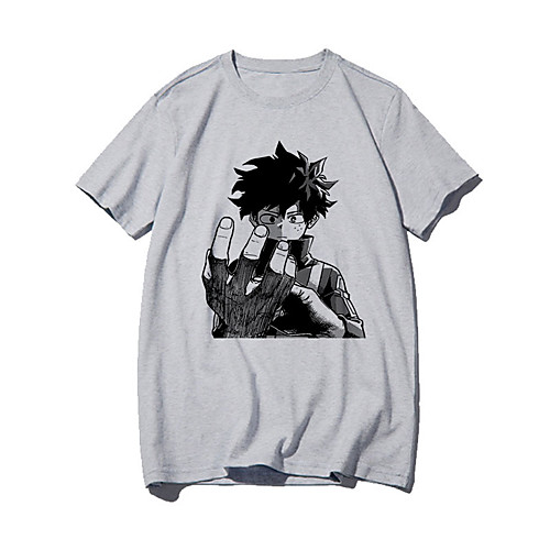 Inspired by My Hero Academia / Boku No Hero Cosplay Anime Cartoon Polyester / Cotton Blend Print Harajuku Graphic Kawaii T-shirt For Women's / Men's
Inspired by My Hero Academia / Boku No Hero Cosplay Anime Cartoon Polyester / Cotton Blend Print Harajuku Graphic Kawaii T-shirt For Women's / Men's