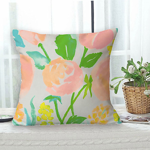 Floral Pastoral Double Side Cushion Cover 1PC Soft Decorative Square Throw Pillow Cover Cushion Case Pillowcase for Sofa Bedroom Livingroom Outdoor Superior Quality Machine Washable Outdoor Cushion for Sofa Couch Bed Chair
Floral Pastoral Double Side Cushion Cover 1PC Soft Decorative Square Throw Pillow Cover Cushion Case Pillowcase for Sofa Bedroom Livingroom Outdoor Superior Quality Machine Washable Outdoor Cushion for Sofa Couch Bed Chair