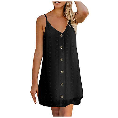 Women's A Line Dress Short Mini Dress Blushing Pink khaki White Black Sleeveless Dot Spring Summer Sweet Style 2021 S M L XL XXL
Women's A Line Dress Short Mini Dress Blushing Pink khaki White Black Sleeveless Dot Spring Summer Sweet Style 2021 S M L XL XXL