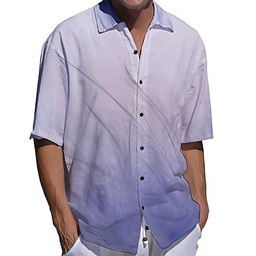 Men's Shirt 3D Print Graphic Prints Plus Size 3D Print Button-Down Short Sleeve Casual Tops Casual Fashion Breathable Comfortable Light Purple / Sports
Men's Shirt 3D Print Graphic Prints Plus Size 3D Print Button-Down Short Sleeve Casual Tops Casual Fashion Breathable Comfortable Light Purple / Sports
