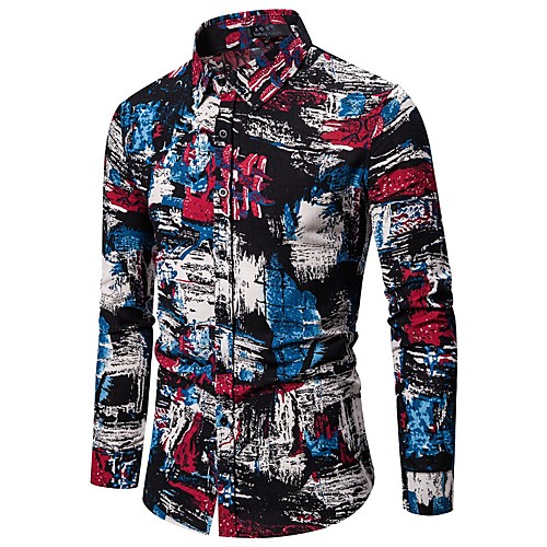 Men's Shirt Graphic Long Sleeve Casual Tops Ethnic Style Simple Classic Collar Red Beige
Men's Shirt Graphic Long Sleeve Casual Tops Ethnic Style Simple Classic Collar Red Beige