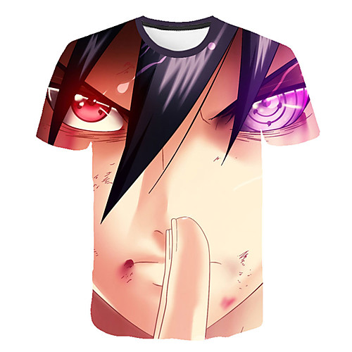 Inspired by Naruto Uchiha Sasuke Anime Cartoon 100% Polyester 3D Harajuku Graphic Kawaii T-shirt For Women's / Men's
Inspired by Naruto Uchiha Sasuke Anime Cartoon 100% Polyester 3D Harajuku Graphic Kawaii T-shirt For Women's / Men's