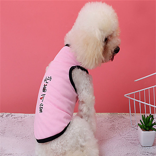 Dog Vest Dog Costume Text / Number Leisure Adorable Dailywear Casual / Daily Dog Clothes Puppy Clothes Dog Outfits Breathable Pink Costume for Girl and Boy Dog Polyester XS S M L XL XXL
Dog Vest Dog Costume Text / Number Leisure Adorable Dailywear Casual / Daily Dog Clothes Puppy Clothes Dog Outfits Breathable Pink Costume for Girl and Boy Dog Polyester XS S M L XL XXL