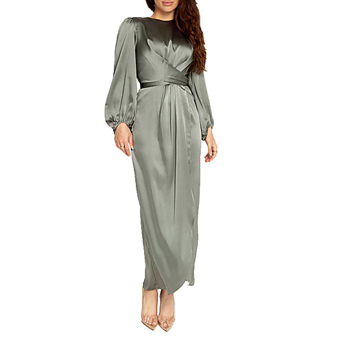 Women's A Line Dress Maxi long Dress Light Army Green Purple Blushing Pink Gray khaki Black Long Sleeve Solid Color Summer Casual 2021 S M L XL XXL
Women's A Line Dress Maxi long Dress Light Army Green Purple Blushing Pink Gray khaki Black Long Sleeve Solid Color Summer Casual 2021 S M L XL XXL
