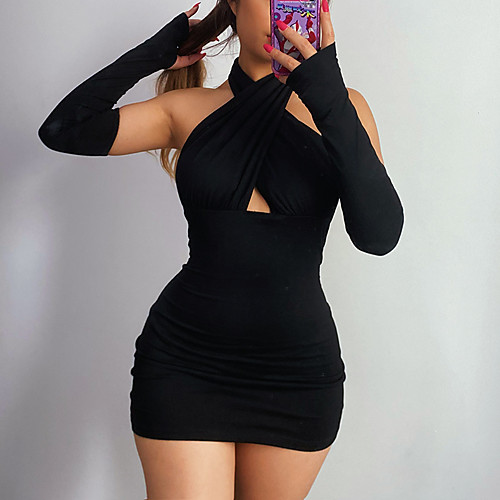 Women's Sheath Dress Short Mini Dress Blue Black Brown Short Sleeve Solid Color Summer Casual 2021 S M L
Women's Sheath Dress Short Mini Dress Blue Black Brown Short Sleeve Solid Color Summer Casual 2021 S M L