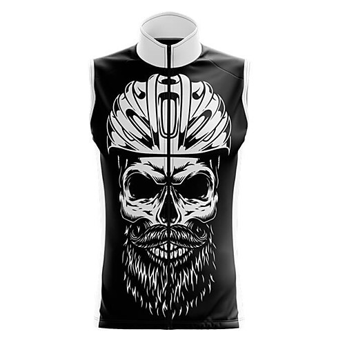 21Grams Women's Sleeveless Cycling Jersey Summer Spandex Black 3D Skull Bike Top Mountain Bike MTB Road Bike Cycling Quick Dry Moisture Wicking Sports Clothing Apparel / Stretchy / Athleisure
21Grams Women's Sleeveless Cycling Jersey Summer Spandex Black 3D Skull Bike Top Mountain Bike MTB Road Bike Cycling Quick Dry Moisture Wicking Sports Clothing Apparel / Stretchy / Athleisure