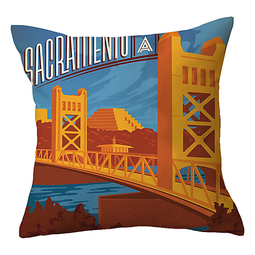City View Double Side Cushion Cover 1PC Soft Throw Pillow Cover Cushion Case Pillowcase for Sofa Bedroom Livingroom Superior Quality Machine Washable Outdoor Cushion for Sofa Couch Bed Chair
City View Double Side Cushion Cover 1PC Soft Throw Pillow Cover Cushion Case Pillowcase for Sofa Bedroom Livingroom Superior Quality Machine Washable Outdoor Cushion for Sofa Couch Bed Chair