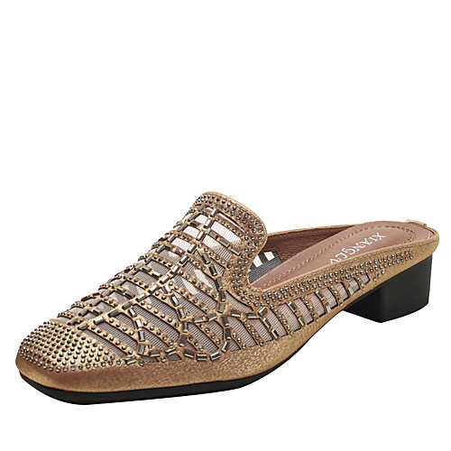 Women's Clogs & Mules Chunky Heel Square Toe Mesh PU Sparkling Glitter Lace Striped Black Blue Khaki
Women's Clogs & Mules Chunky Heel Square Toe Mesh PU Sparkling Glitter Lace Striped Black Blue Khaki