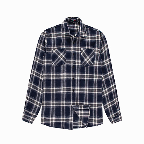 Men's Shirt Lattice Button-Down Long Sleeve Casual Tops 100% Cotton Lightweight Casual Fashion Breathable Blue Red
Men's Shirt Lattice Button-Down Long Sleeve Casual Tops 100% Cotton Lightweight Casual Fashion Breathable Blue Red