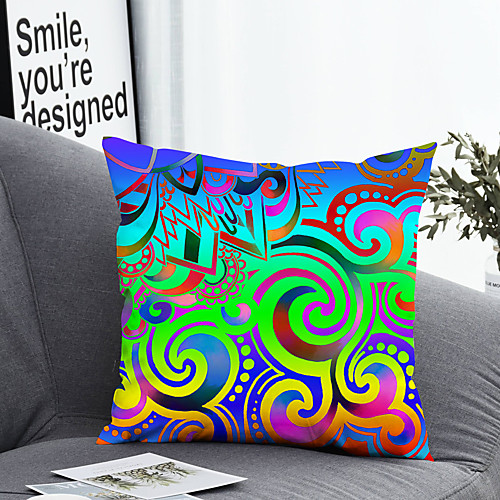 1 Pc Polyester Pillow Cover Colourful Geometric 3D Simple Square Zipper Traditional Classic
1 Pc Polyester Pillow Cover Colourful Geometric 3D Simple Square Zipper Traditional Classic