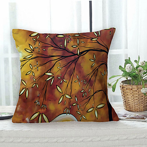 Leaf Double Side Cushion Cover 1PC Soft Decorative Square Throw Pillow Cover Cushion Case Pillowcase for Sofa Bedroom Livingroom Outdoor Superior Quality Machine Washable Outdoor Cushion for Sofa Couch Bed Chair
Leaf Double Side Cushion Cover 1PC Soft Decorative Square Throw Pillow Cover Cushion Case Pillowcase for Sofa Bedroom Livingroom Outdoor Superior Quality Machine Washable Outdoor Cushion for Sofa Couch Bed Chair