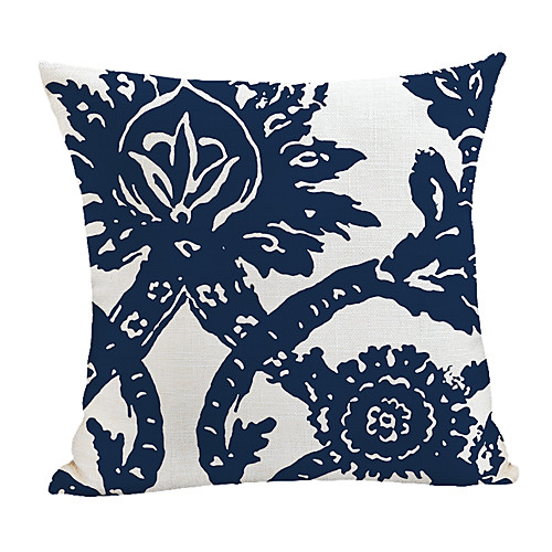 Vintage Blue Double Side Cushion Cover 1PC Soft Decorative Square Throw Pillow Cover Pillowcase for Sofa Bedroom Superior Quality Patio Throw Pillow Covers for Garden Farmhouse Bench Couch
Vintage Blue Double Side Cushion Cover 1PC Soft Decorative Square Throw Pillow Cover Pillowcase for Sofa Bedroom Superior Quality Patio Throw Pillow Covers for Garden Farmhouse Bench Couch