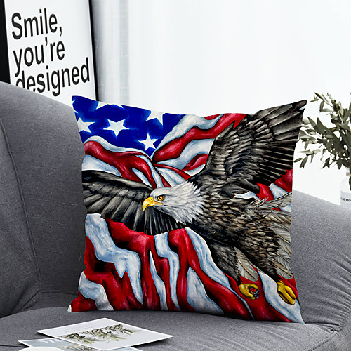 1 Pc Cushion Cover with or without Pillow Insert Double Side Print Eagle 38x38cm / 45x45cm Polyester
1 Pc Cushion Cover with or without Pillow Insert Double Side Print Eagle 38x38cm / 45x45cm Polyester