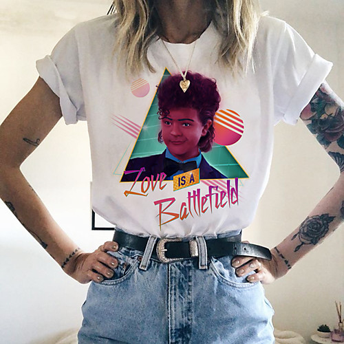Inspired by Stranger Things Cosplay Anime Cartoon Polyester / Cotton Blend Print Harajuku Graphic Kawaii T-shirt For Women's / Men's
Inspired by Stranger Things Cosplay Anime Cartoon Polyester / Cotton Blend Print Harajuku Graphic Kawaii T-shirt For Women's / Men's