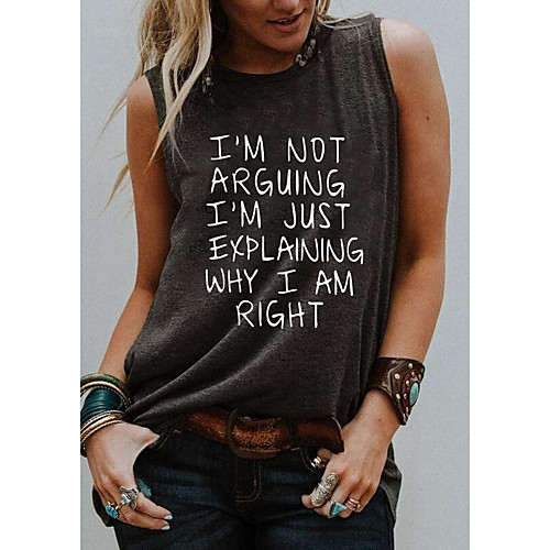 Women's Tank Top T shirt Plain Letter Round Neck Basic Streetwear Tops Blue Purple Green
Women's Tank Top T shirt Plain Letter Round Neck Basic Streetwear Tops Blue Purple Green