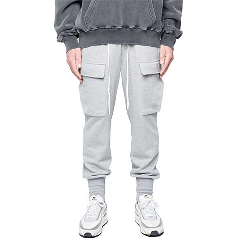 Men's Stylish Sporty Casual / Sporty Streetwear Breathable Soft Daily Sports Jogger Pants Pants Solid Color Full Length Drawstring Elastic Waist Black Gray
Men's Stylish Sporty Casual / Sporty Streetwear Breathable Soft Daily Sports Jogger Pants Pants Solid Color Full Length Drawstring Elastic Waist Black Gray