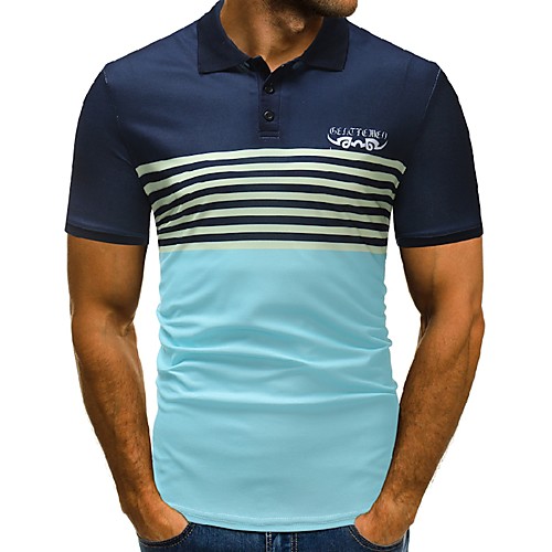 Men's Golf Shirt Tennis Shirt Striped Button-Down Short Sleeve Street Tops Cotton Business Casual Comfortable Light Yellow Wine Light Green
Men's Golf Shirt Tennis Shirt Striped Button-Down Short Sleeve Street Tops Cotton Business Casual Comfortable Light Yellow Wine Light Green