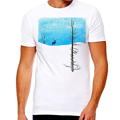 Men's Unisex Tee T shirt Hot Stamping Scenery Graphic Prints Tree Plus Size Print Short Sleeve Casual Tops Cotton Basic Fashion Designer Big and Tall White
Men's Unisex Tee T shirt Hot Stamping Scenery Graphic Prints Tree Plus Size Print Short Sleeve Casual Tops Cotton Basic Fashion Designer Big and Tall White
