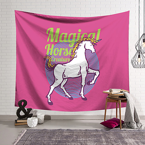 Unicorn Wall Tapestry Art Decor Blanket Curtain Hanging Home Bedroom Living Room Decoration Polyester
Unicorn Wall Tapestry Art Decor Blanket Curtain Hanging Home Bedroom Living Room Decoration Polyester