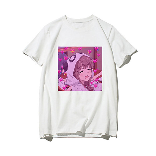 Inspired by Darling in the Franxx Zero Two Anime Cartoon Polyester / Cotton Blend Print Harajuku Graphic Kawaii T-shirt For Women's / Men's
Inspired by Darling in the Franxx Zero Two Anime Cartoon Polyester / Cotton Blend Print Harajuku Graphic Kawaii T-shirt For Women's / Men's