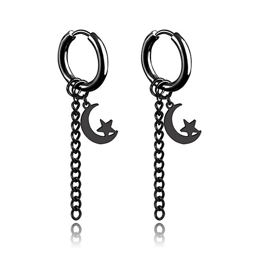 Men's Earrings Classic Holiday Birthday Stylish Simple Stainless Steel Earrings Jewelry Silver / White / Black For Street Formal Date Festival 1pc
Men's Earrings Classic Holiday Birthday Stylish Simple Stainless Steel Earrings Jewelry Silver / White / Black For Street Formal Date Festival 1pc
