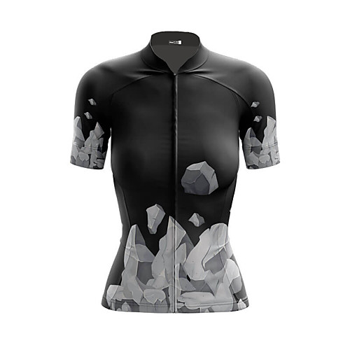 21Grams Women's Short Sleeve Cycling Jersey Summer Spandex Polyester Black Bike Jersey Top Mountain Bike MTB Road Bike Cycling Quick Dry Moisture Wicking Breathable Sports Clothing Apparel / Stretchy
21Grams Women's Short Sleeve Cycling Jersey Summer Spandex Polyester Black Bike Jersey Top Mountain Bike MTB Road Bike Cycling Quick Dry Moisture Wicking Breathable Sports Clothing Apparel / Stretchy