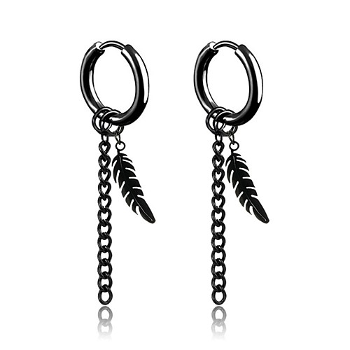 Men's Earrings Classic Holiday Birthday Stylish Simple Stainless Steel Earrings Jewelry Silver / White / Black For Street Formal Date Festival 1pc
Men's Earrings Classic Holiday Birthday Stylish Simple Stainless Steel Earrings Jewelry Silver / White / Black For Street Formal Date Festival 1pc