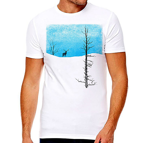 Men's Unisex Tee T shirt Hot Stamping Scenery Graphic Prints Plus Size Print Short Sleeve Casual Tops Cotton Basic Designer Big and Tall White
Men's Unisex Tee T shirt Hot Stamping Scenery Graphic Prints Plus Size Print Short Sleeve Casual Tops Cotton Basic Designer Big and Tall White