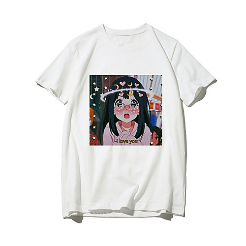 Inspired by Darling in the Franxx Zero Two Anime Cartoon Polyester / Cotton Blend Print Harajuku Graphic Kawaii T-shirt For Women's / Men's
Inspired by Darling in the Franxx Zero Two Anime Cartoon Polyester / Cotton Blend Print Harajuku Graphic Kawaii T-shirt For Women's / Men's