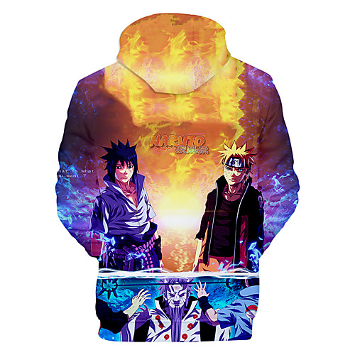 Inspired by Naruto Uchiha Sasuke Anime Cartoon 100% Polyester 3D Harajuku Graphic Kawaii Hoodie For Women's / Men's
Inspired by Naruto Uchiha Sasuke Anime Cartoon 100% Polyester 3D Harajuku Graphic Kawaii Hoodie For Women's / Men's